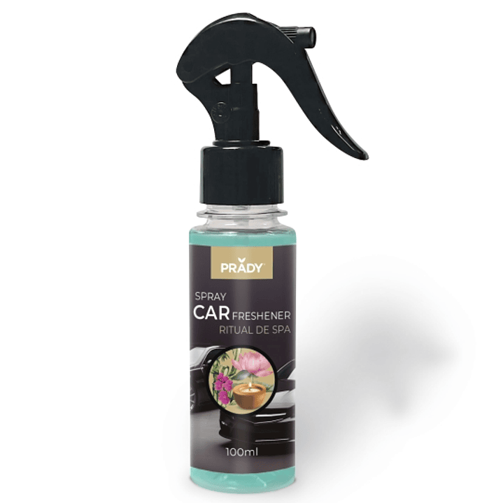 Prady Ambientador Coche Ritual Spa - Frasco de 100 ml - Spray Pulverizador 1