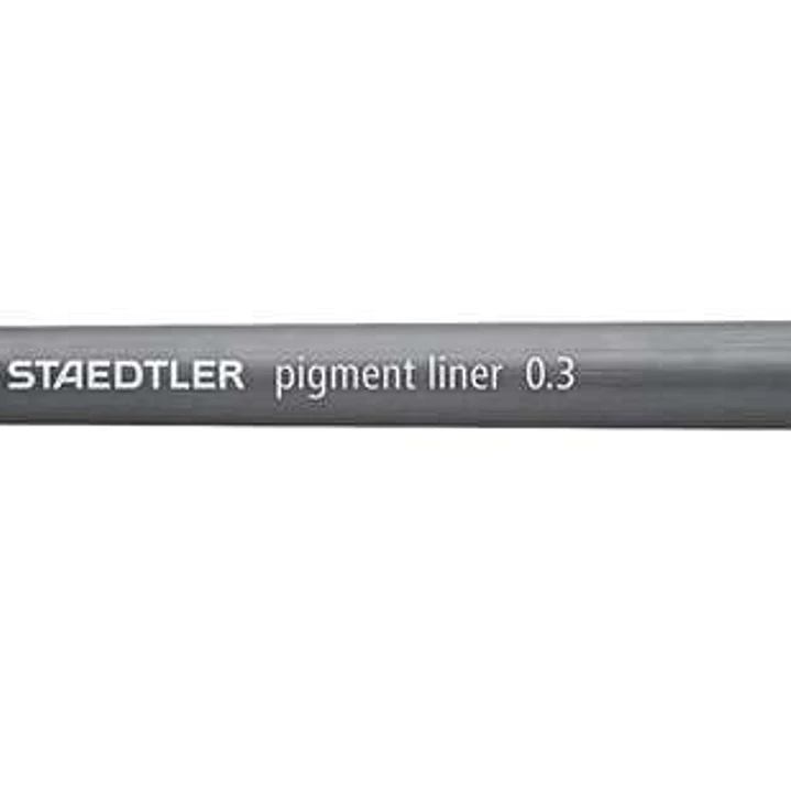 Staedtler Pigment Liner 308 Rotulador Calibrado - Trazo 0.3mm - Secado Rapido - Color Amarillo 1