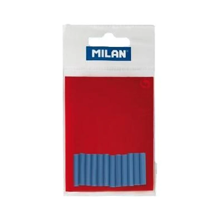 Milan Pack de 12 Gomas de Recambio Abrasivas para Borrador Electrico - Color Azul 1