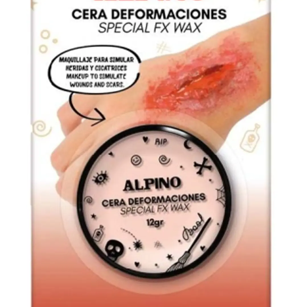 Alpino Bote de Cera para Deformaciones 12gr - Moldeable como Plastilina - Se puede Superponer Manualmente 1