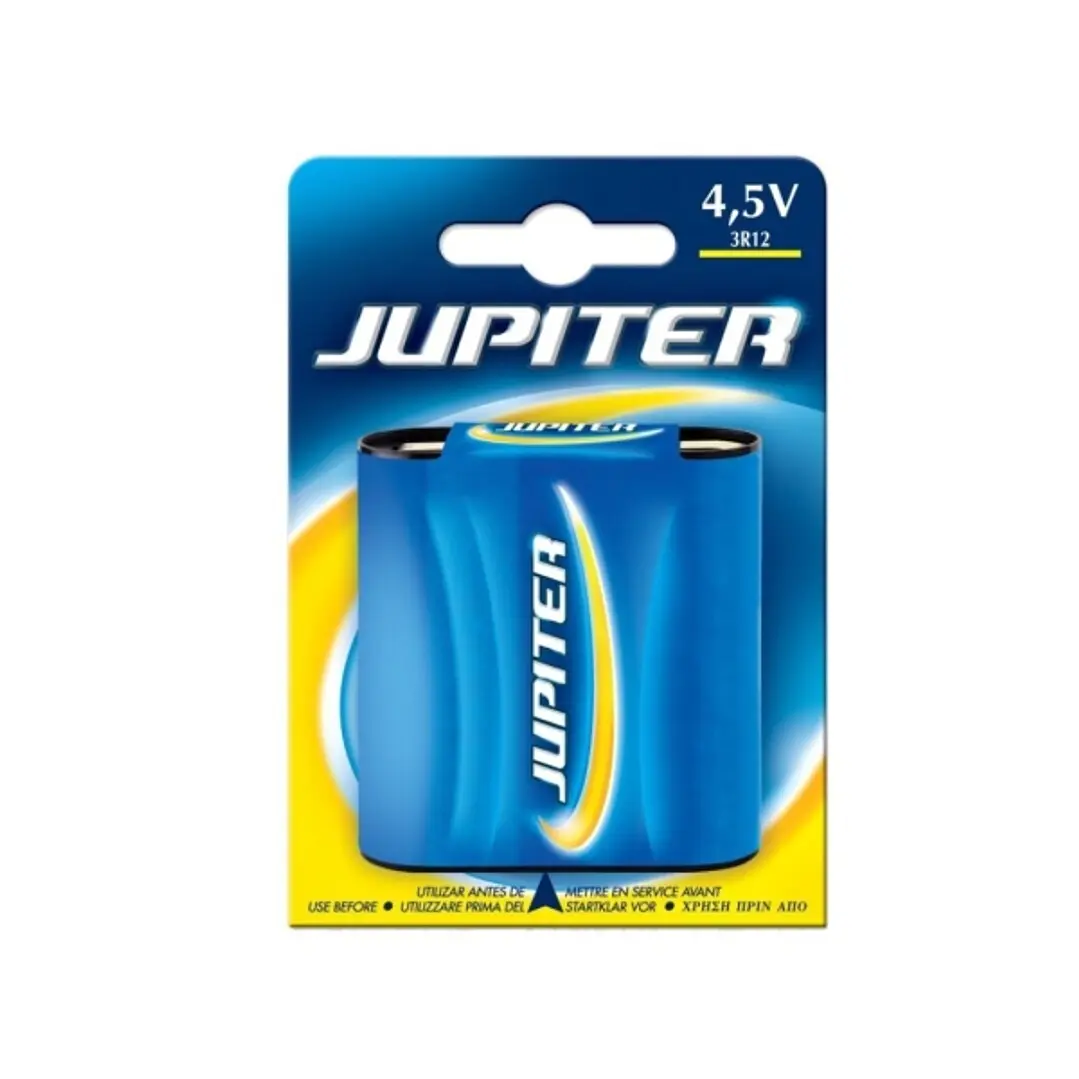 Jupiter Pack de 1 Pila Salina 3R12 - Pila Salina para Aparatos de Bajo Consumo 1