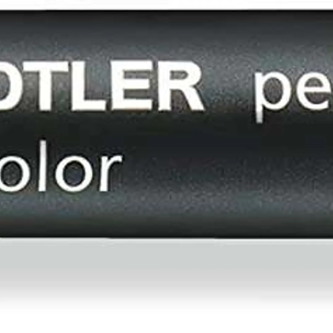 Staedtler Lumocolor 352 Rotulador Permanente - Punta Redonda - Trazo 2mm Aprox - Capuchon con Clip - Secado Rapido - Color Verde 1
