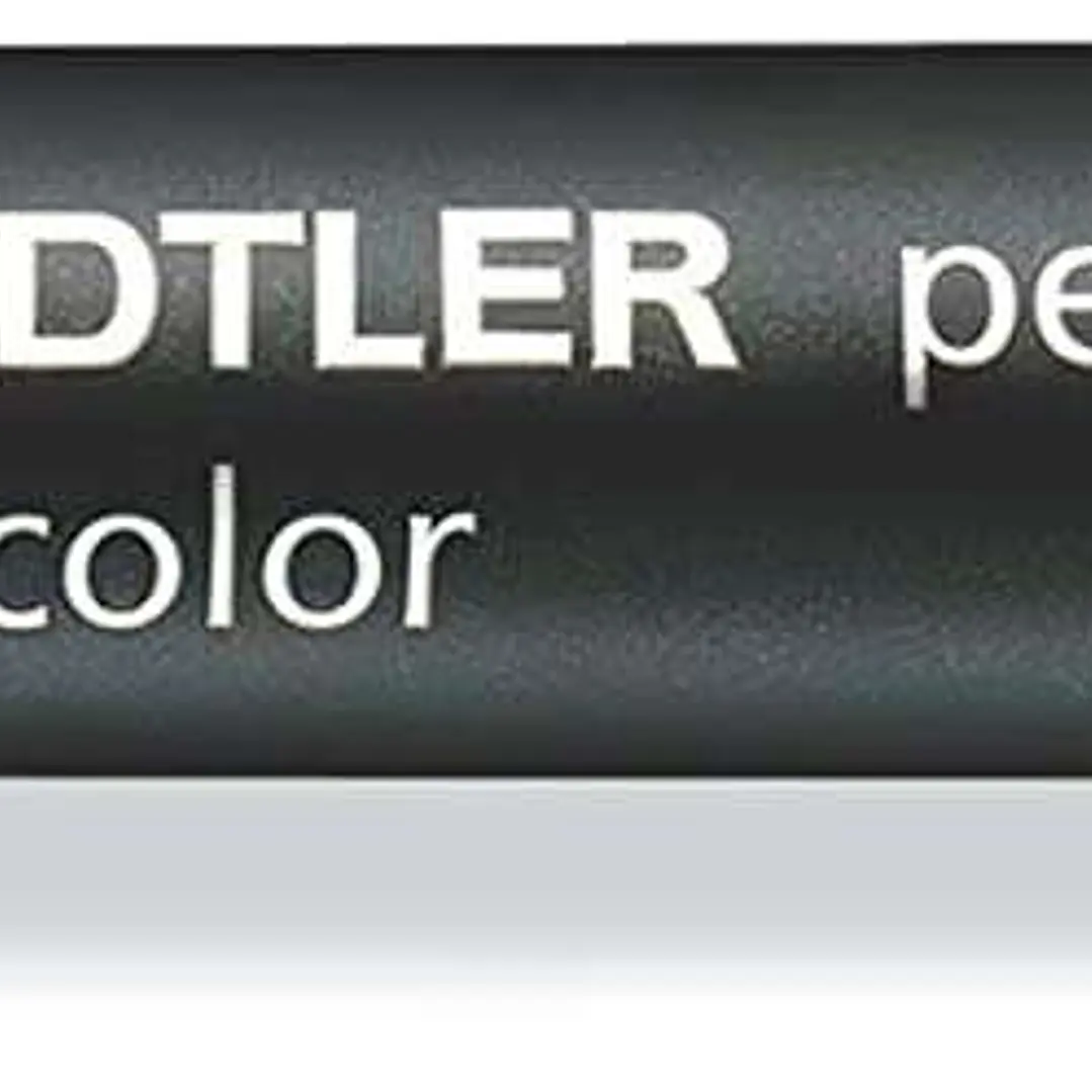 Staedtler Lumocolor 352 Rotulador Permanente - Punta Redonda - Trazo 2mm Aprox - Capuchon con Clip - Secado Rapido - Color Naranja 1