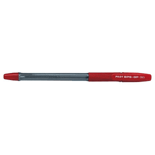 Pilot Boligrafo de Bola BPS-GP - Recargable - Punta Mediana de 1mm - Trazo de 0.25mm - Color Rojo