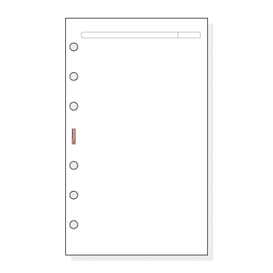 Finocam R442 Recambio para Agendas Open - Liso - Formato 400 - 91x5x152mm - Color Blanco