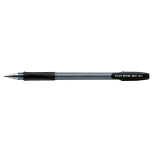 Pilot BPS-GP Boligrafo de Bola con Punta Mediana de 1mm - Trazo de 0.25mm - Recargable - Color Negro