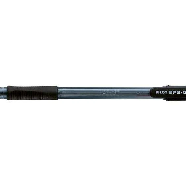 Pilot BPS-GP Boligrafo de Bola con Punta Mediana de 1mm - Trazo de 0.25mm - Recargable - Color Negro 1