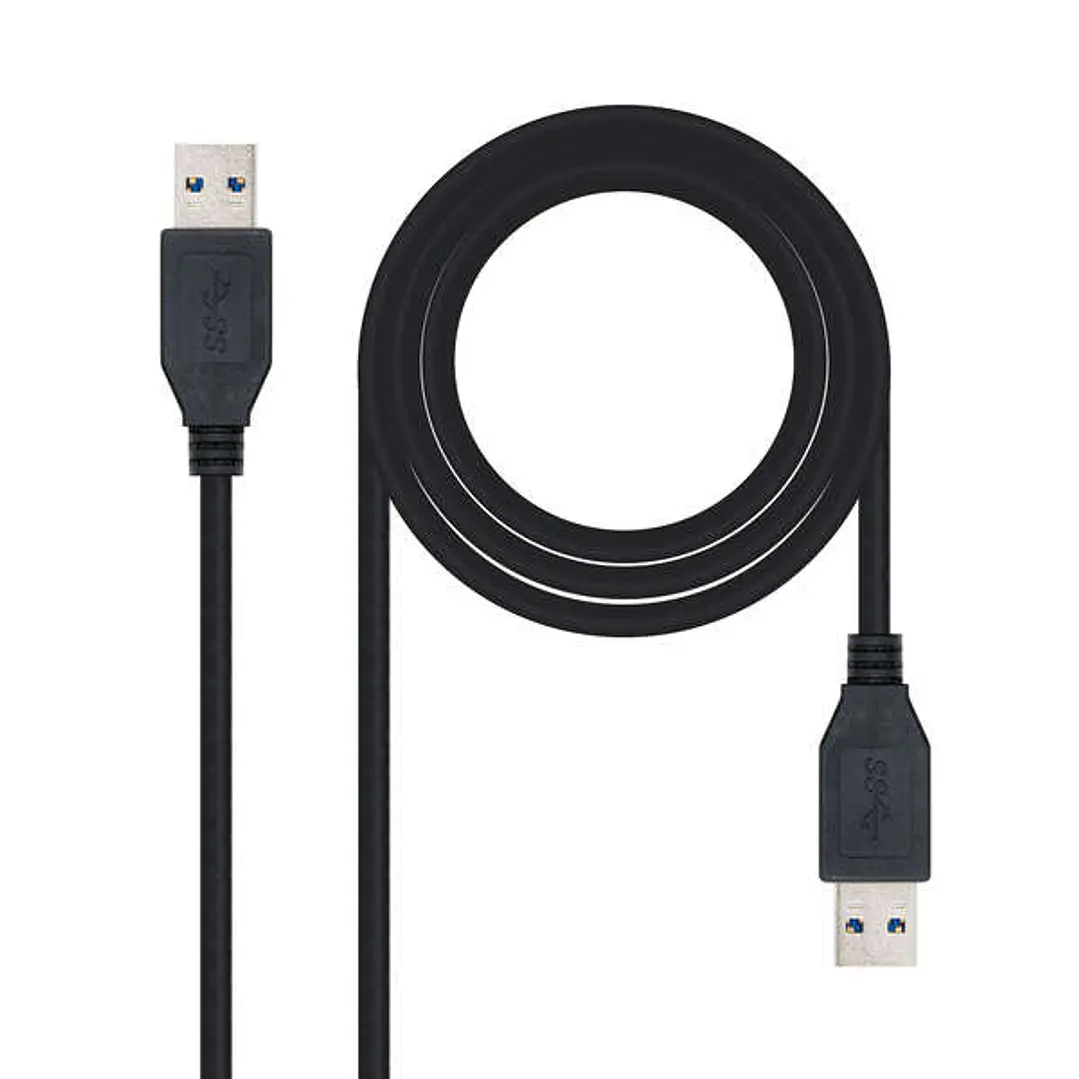 Nanocable Cable USB-A 3.0 Macho a USB-A Macho 1m 1