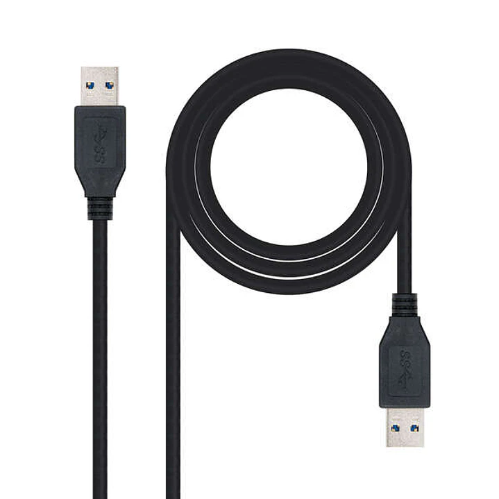 Nanocable Cable USB-A 3.0 Macho a USB-A Macho 1m 1