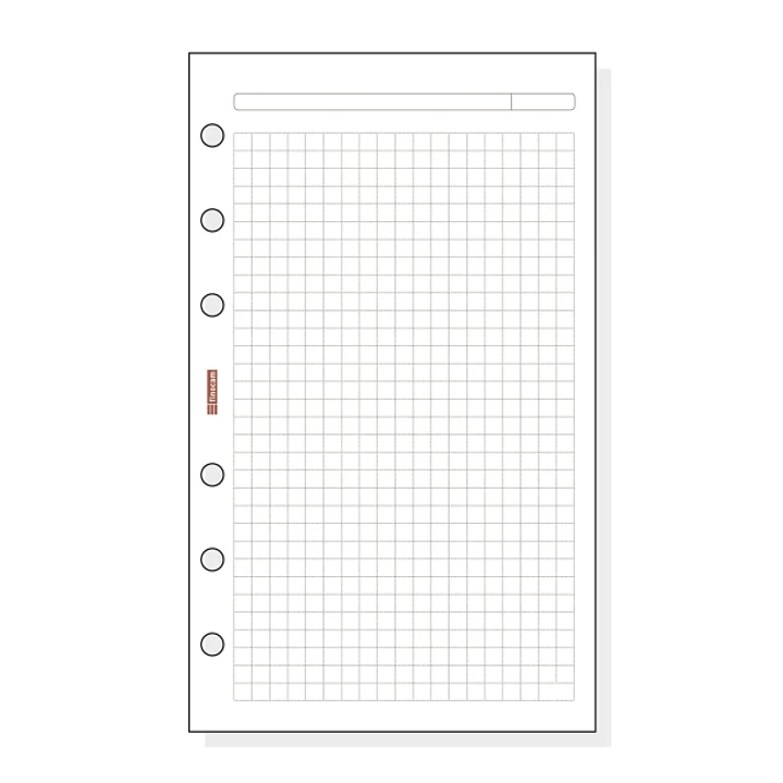 Finocam R440 Recambio para Agendas Open - Cuadriculado - Formato 400 - 91x5x152mm - Color Blanco 1
