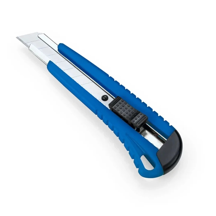 Dahle 10865 Basic Cuter con Cuchilla de 18mm - Mecanismo Automatico de Bloqueo - Guia Metalica 1