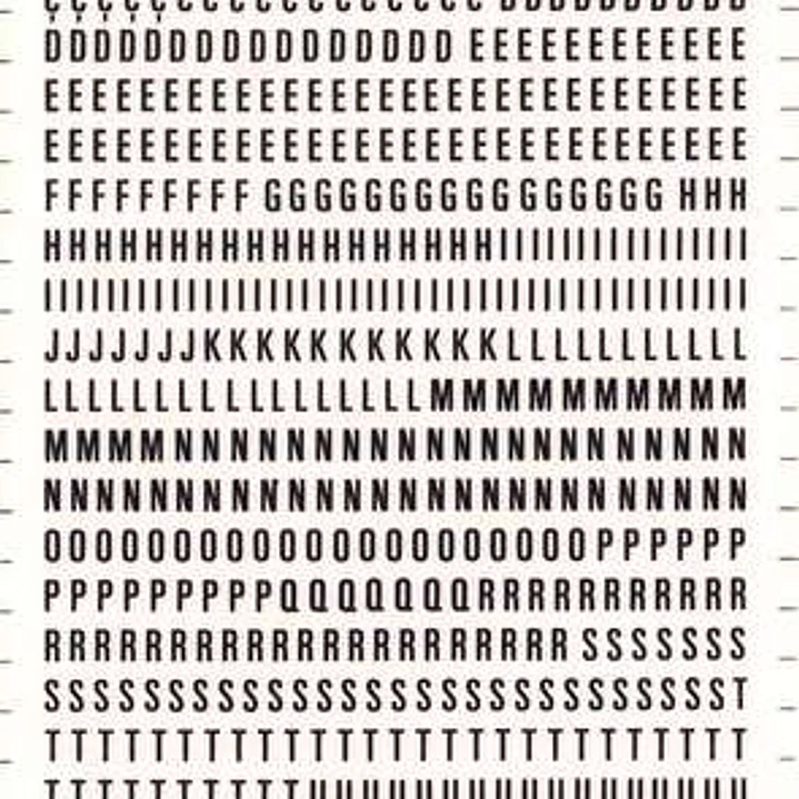 Apli Letras y Numeros Transferibles - 4mm de Tamaño - 792 Caracteres - Faciles de Aplicar y Remover - Negros 1