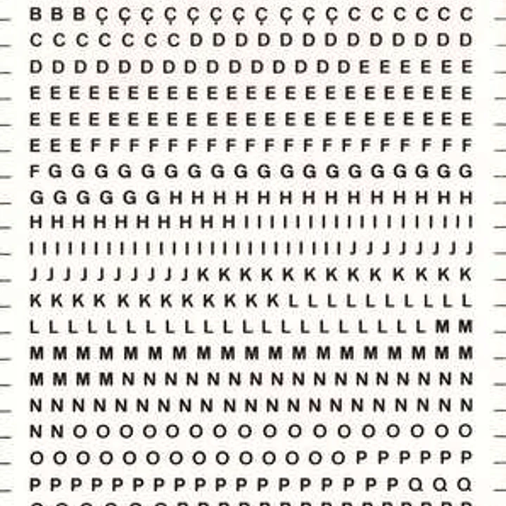 Apli Letras Transferibles Mayusculas Negras 2.5mm 730 Caracteres 1