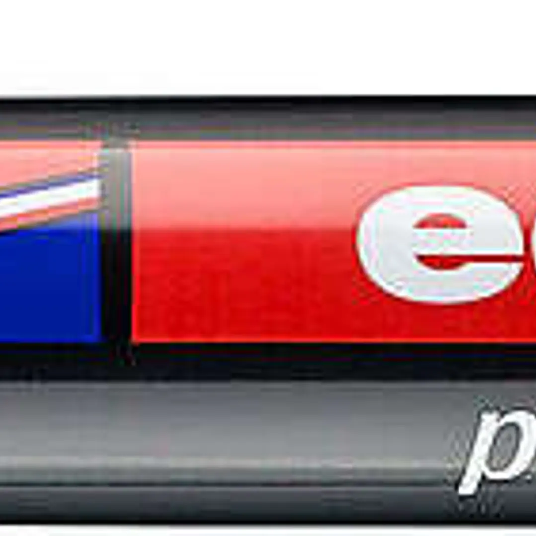 Edding 330 Rotulador Permanente - Punta Biselada - Trazo entre 1 y 5 mm. - Tinta casi Inodora - Capuchon con Clip - Secado Rapido - Color Negro 1