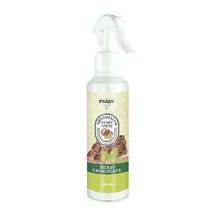 Prady Ambientador Home Spray Chocolate de Dubai - Frasco de 220 ml - Spray Pulverizador