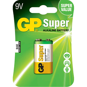 GP Pila Super Alcalina LR09 9V