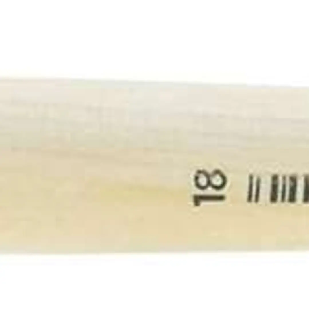 Pelikan Pincel Serie 613F N. 18 - Pelo Natural - para Colores Pastosos - Oleo, Acrilico y Tempera - Mango de Madera 1