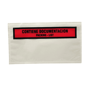 Sobre Autoadhesivo para Envio de Documentos 240x135mm - Packing List