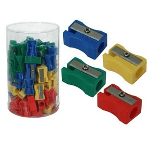 Bismark Afilalapiz de Plastico para Lapices Normales - Colores Surtidos