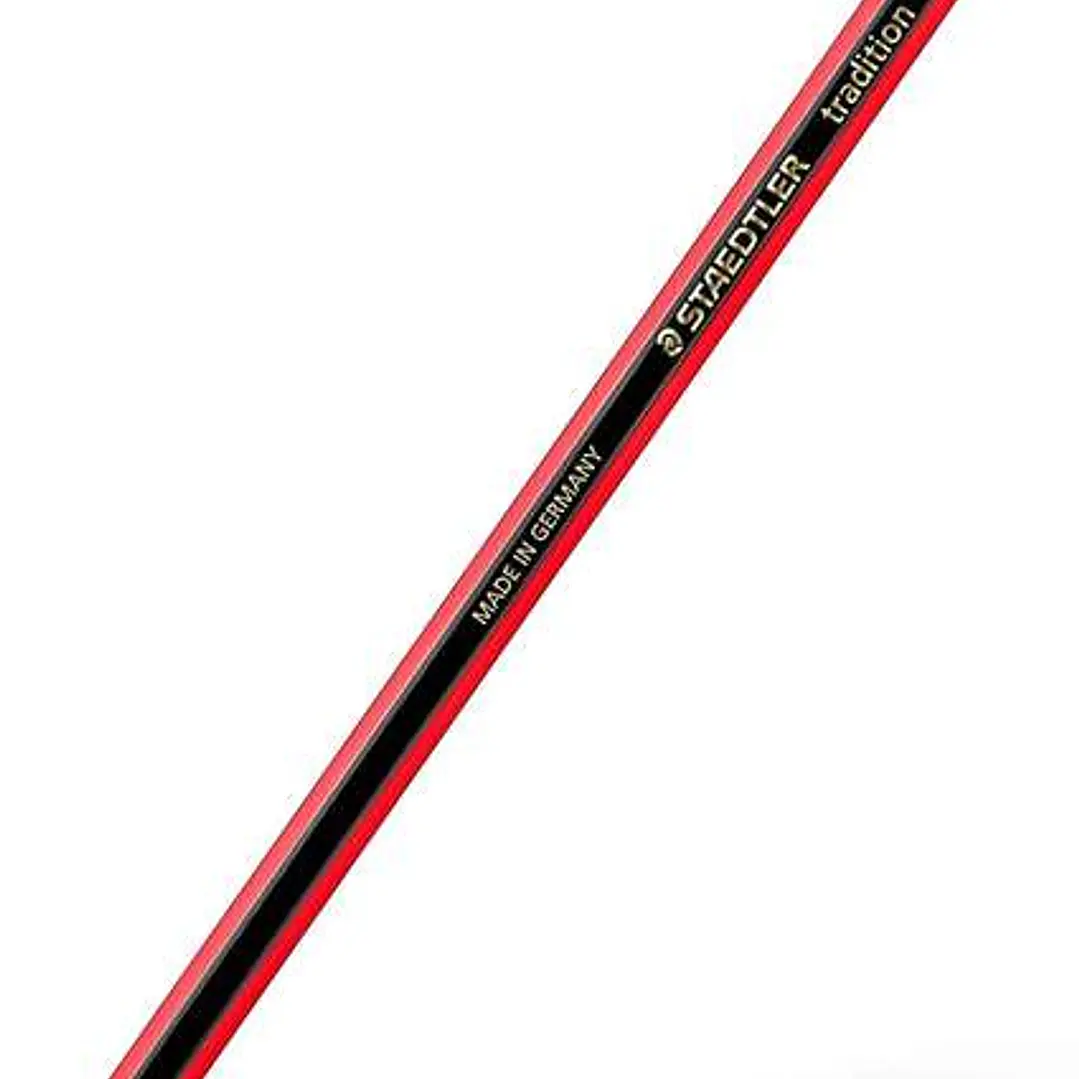 Staedtler Tradition 110 Lapiz de Grafito Hexagonal - Mina 2H - Resistencia a la Rotura - Madera de Bosques Sostenibles 1