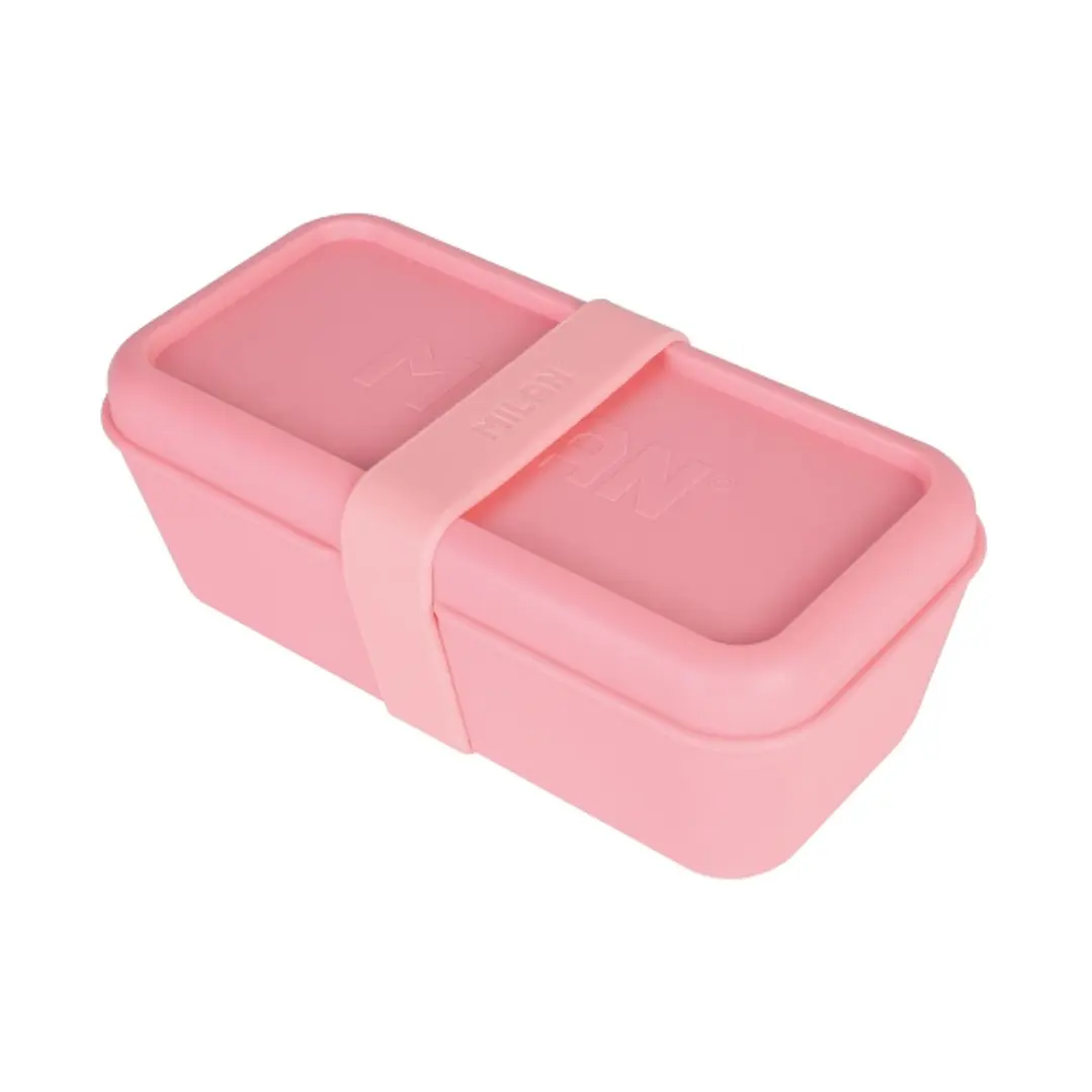 Milan Coleccion 460 Fiambrera Rectangular 0.75L - Apta para Microondas, Lavavajillas y Congelador - Libre de BPA - Divisor Interior Movil - Medidas 20 1