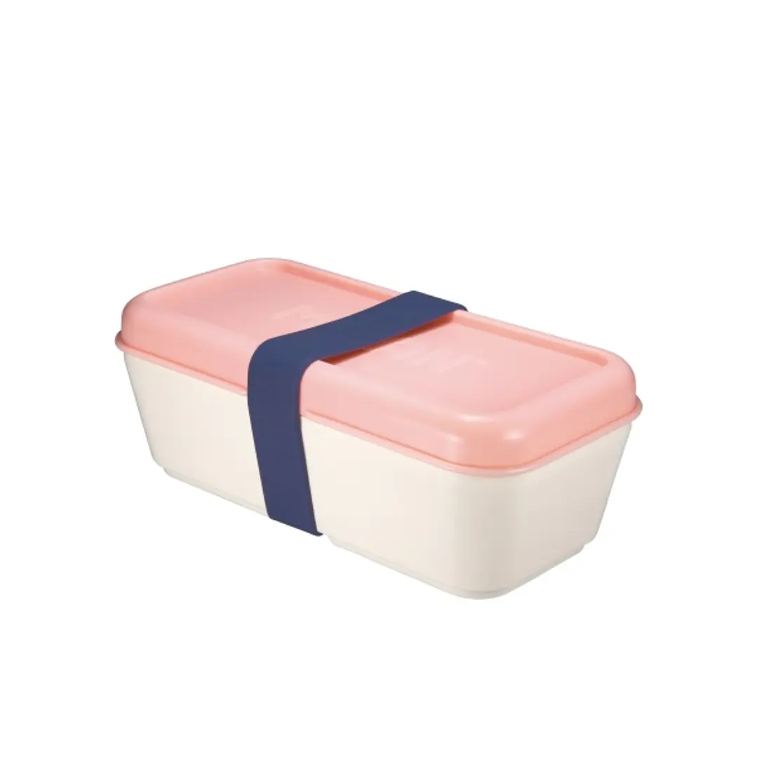 Milan Coleccion 430 Fiambrera Rectangular 0.75L - Apta para Microondas, Lavavajillas y Congelador - Libre de BPA - Divisor Interior Movil - Medidas 20 1