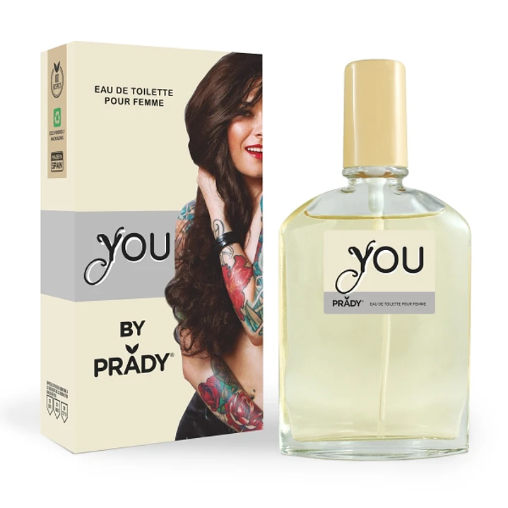 Prady Colonia de Mujer You - Frasco de 90 ml - Spray Pulverizador 1