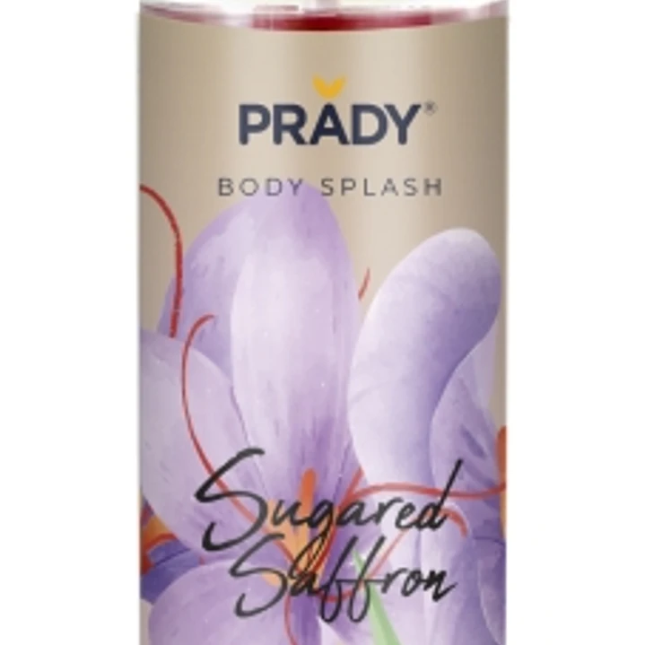 Prady Body Splash Sugared Saffron - Frasco de 250 ml - Spray Pulverizador 1