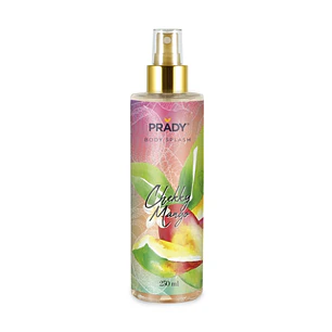 Prady Body Splash Chekky Mango - Frasco de 250 ml - Spray Pulverizador