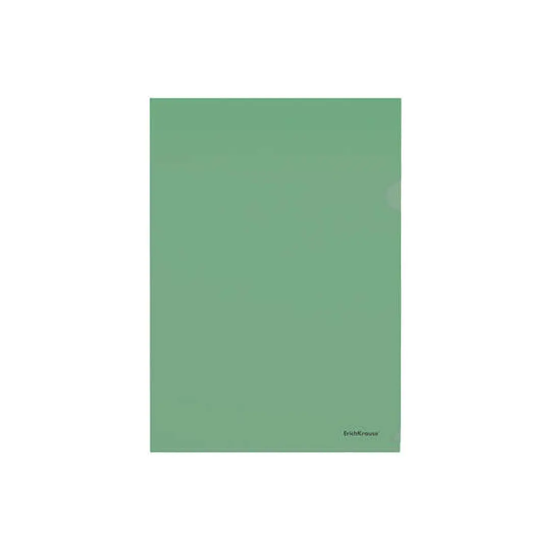 Erichkrause Fizzy Classic Dossier Uñero A4 Semitransparente - Acabado Piel de Naranja - Color Verde 1