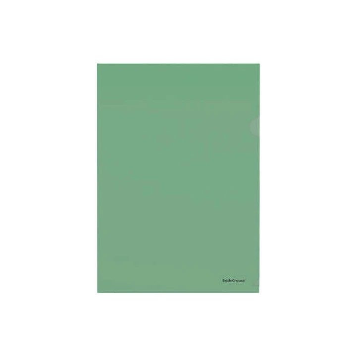 Erichkrause Fizzy Classic Dossier Uñero A4 Semitransparente - Acabado Piel de Naranja - Color Verde 1