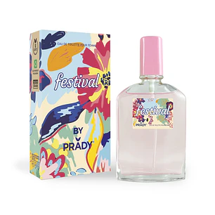 Prady Colonia de Mujer Festival - Frasco de 90 ml - Spray Pulverizador