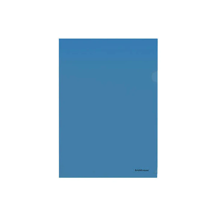 Erichkrause Fizzy Classic Dossier Uñero A4 Semitransparente - Textura Piel de Naranja - Color Azul 1