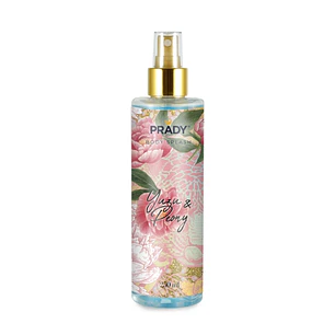 Prady Body Splash Yuzu & Peony - Frasco de 250 ml - Spray Pulverizador