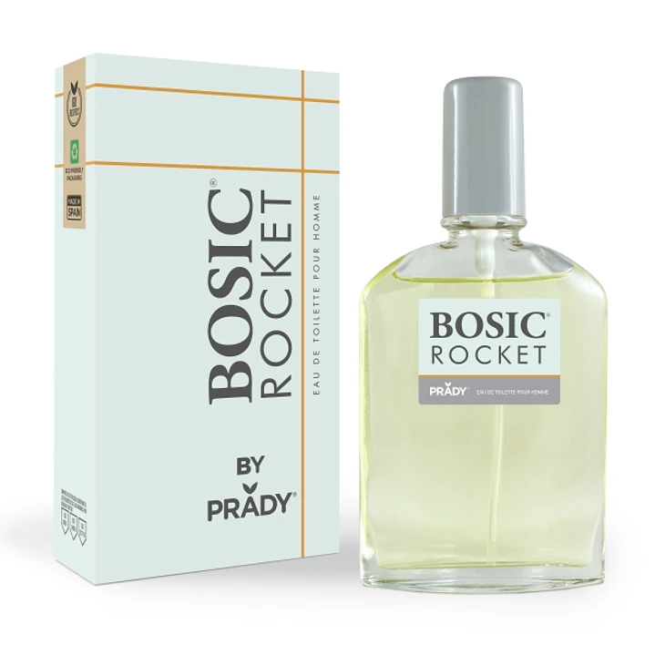 Prady Colonia de Hombre Bosic Rocket - Frasco de 90 ml - Spray Pulverizador 1