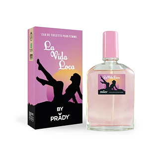 Prady Colonia de Mujer La Vida Loca - Frasco de 90 ml - Spray Pulverizador