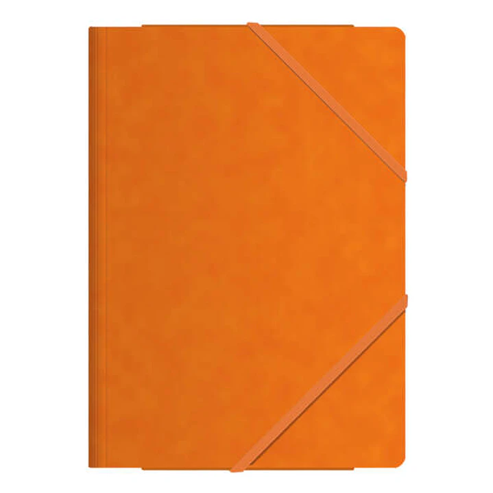 Dohe Carpetas de Gomas con Tres Solapas - Tamaño Folio - Cartulina de Primera Calidad - Plastificadas - Cierre de Gomas Planas 1