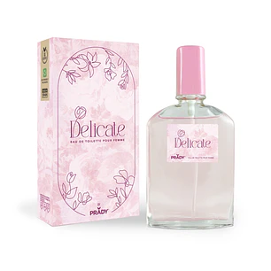 Prady Colonia de Mujer Delicate - Frasco de 90 ml - Spray Pulverizador