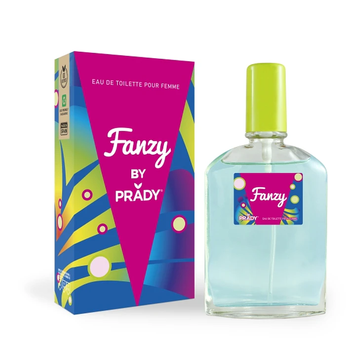 Prady Colonia de Mujer Fanzy - Frasco de 90 ml - Spray Pulverizador 1