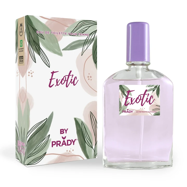 Prady Colonia de Mujer Exotic - Frasco de 90 ml - Spray Pulverizador 1