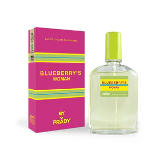 Prady Colonia de Mujer Blueberry´s Woman - Frasco de 90 ml - Spray Pulverizador
