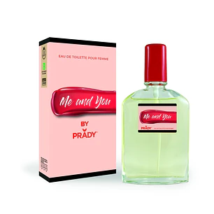 Prady Colonia de Mujer Me and You - Frasco de 90 ml - Spray Pulverizador