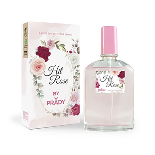 Prady Colonia de Mujer Hit Rose - Frasco de 90 ml - Spray Pulverizador