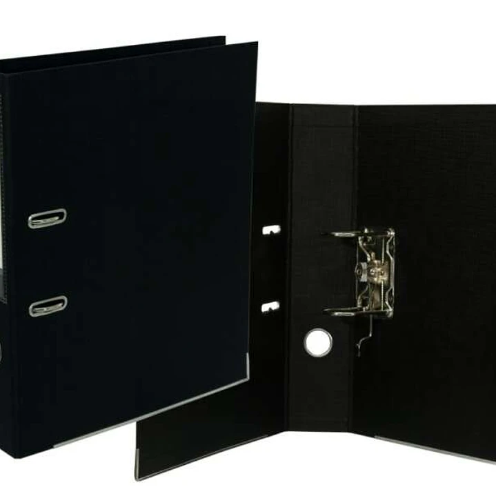 Bismark Archivador A-Z Formato Folio - PVC de Gran Resistencia - Tarjetero en el Lomo - Cartoneras Metalicas en el Borde Inferior - Mecanismo de Palan 1