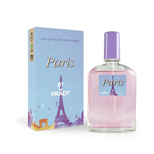 Prady Colonia de Mujer Paris - Frasco de 90 ml - Spray Pulverizador