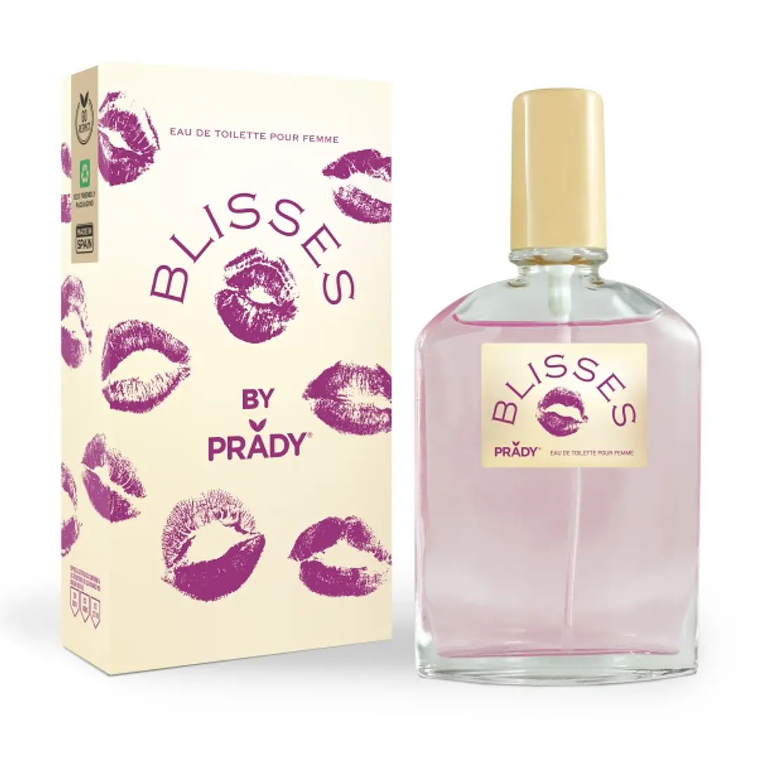 Prady Colonia de Mujer Blisses - Frasco de 90 ml - Spray Pulverizador 1