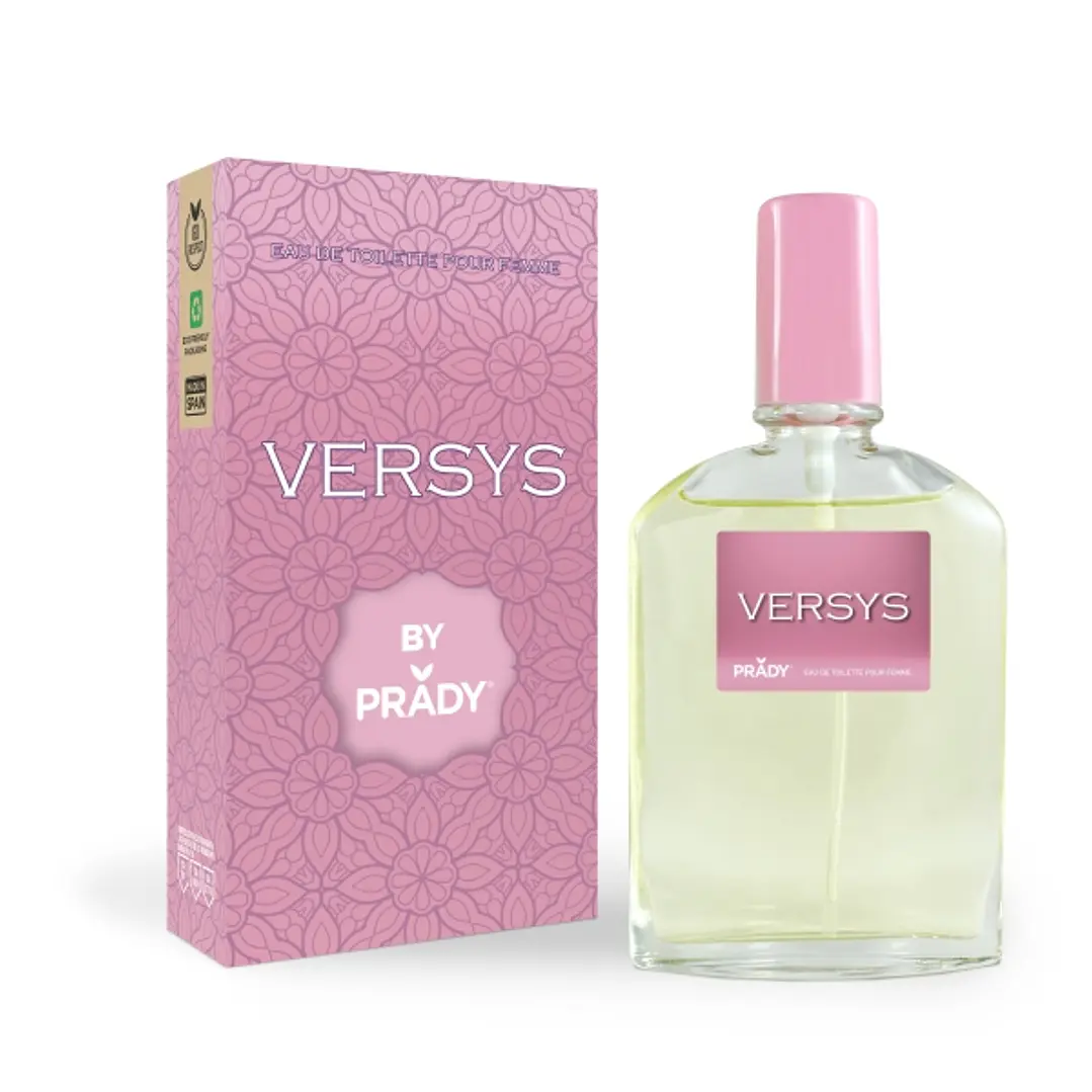 Prady Colonia de Mujer Versys - Frasco de 90 ml - Spray Pulverizador 1