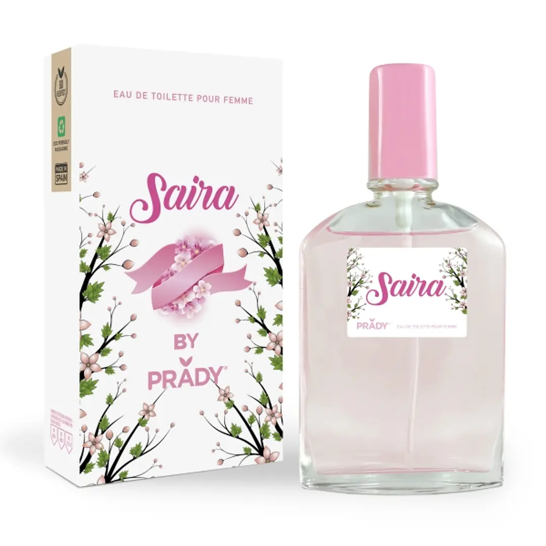 Prady Colonia de Mujer Saira - Frasco de 90 ml - Spray Pulverizador 1