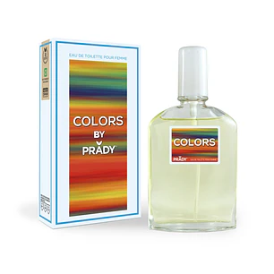 Prady Colonia de Mujer Colors - Frasco de 90 ml - Spray Pulverizador