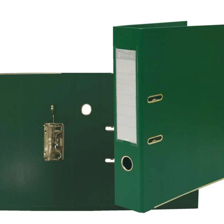 Bismark Archivador A-Z Formato Folio - PVC de Gran Resistencia - Tarjetero en el Lomo - Cartoneras Metalicas en el Borde Inferior - Mecanismo de Palan 1